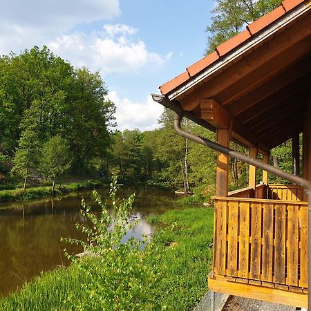 Ferienwohnung Und Sommerhaus Unter Der Burg Falkenberg  Eksteriør bilde