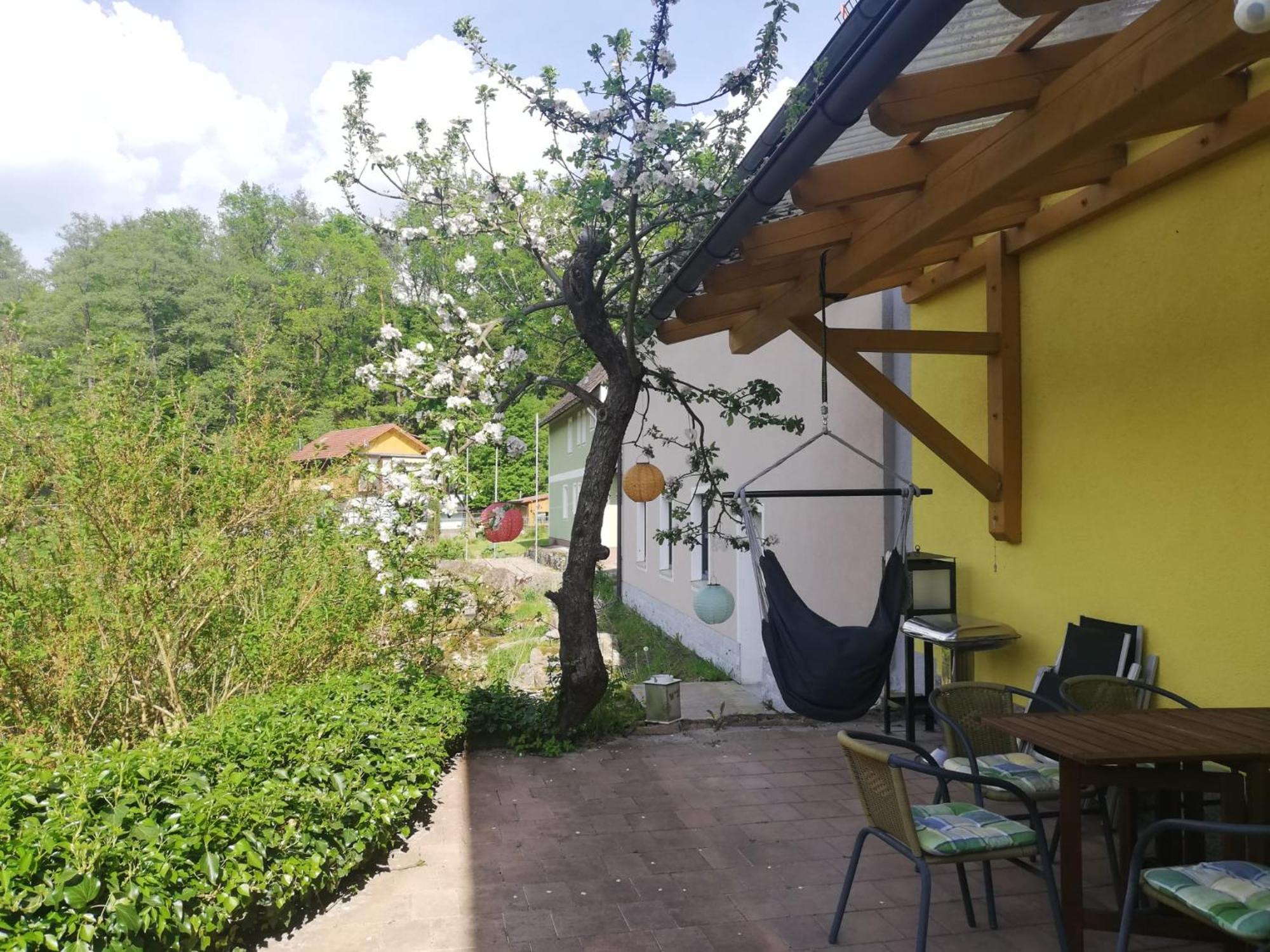 Ferienwohnung Und Sommerhaus Unter Der Burg Falkenberg  Eksteriør bilde